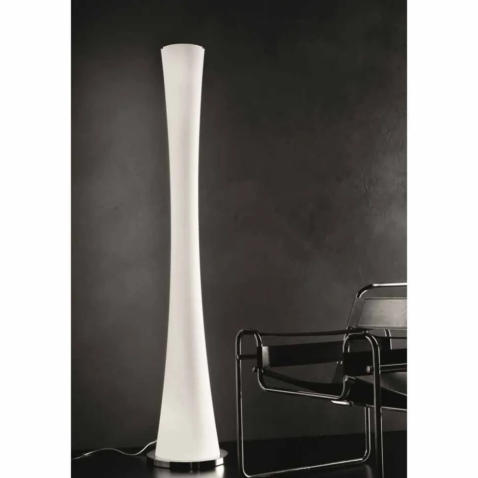 Selene Clessidra lampada da terra in vetro soffiato Ø36 H175cm