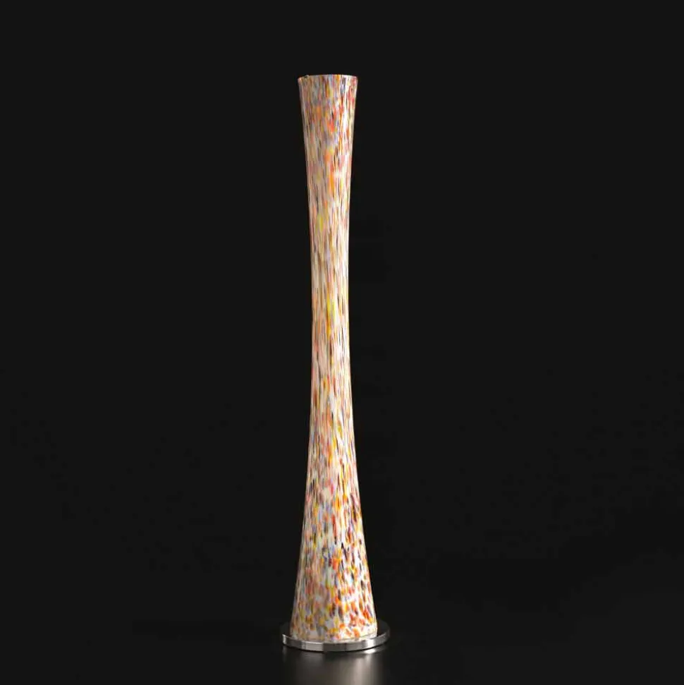 Selene Clessidra lampada da terra in vetro soffiato Ø36 H175cm