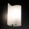 Selene Papiro applique in cristallo design moderno made in Italy