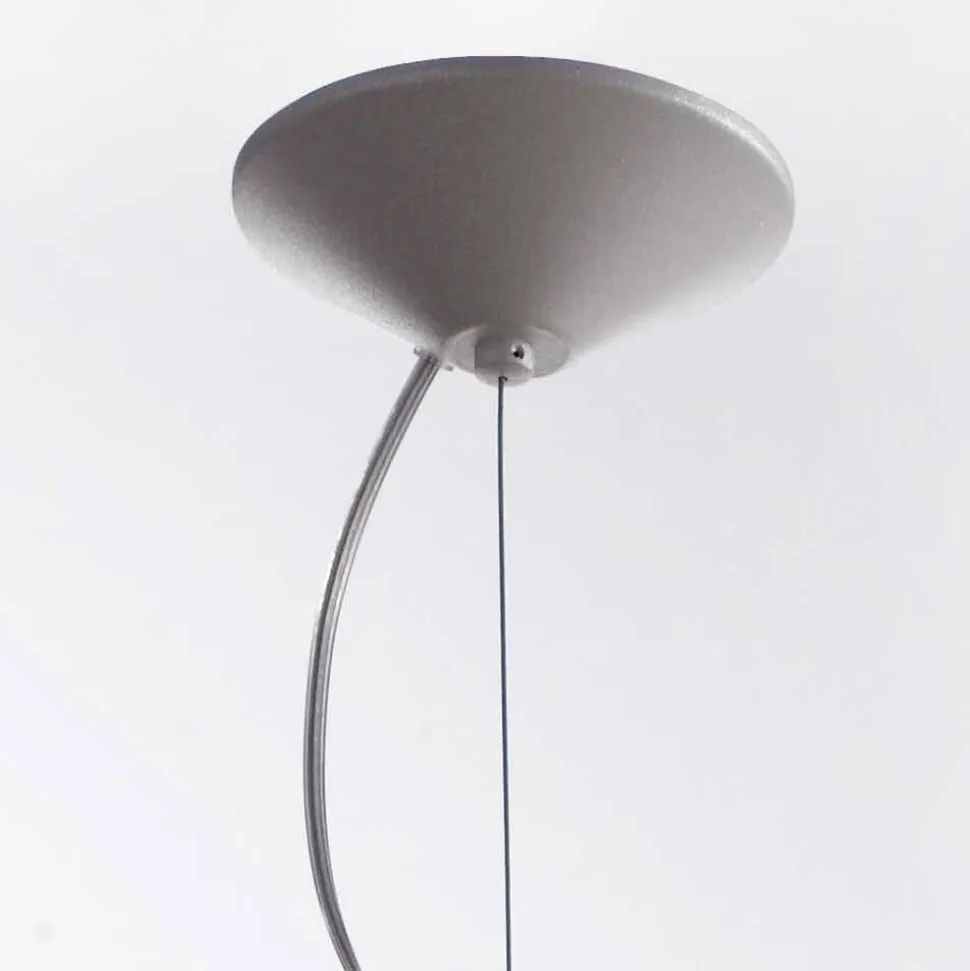 Selene Papiro lampada a sospensione moderna in cristallo Ø15 H 125cm