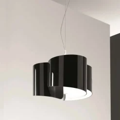 Selene Papiro lampada a sospensione made in Italy Ø46 x H 140 cm