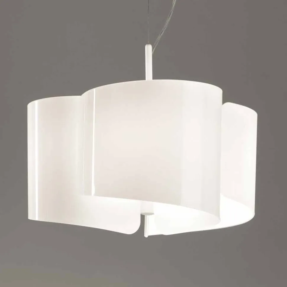 Selene Papiro lampada a sospensione made in Italy Ø46 x H 140 cm