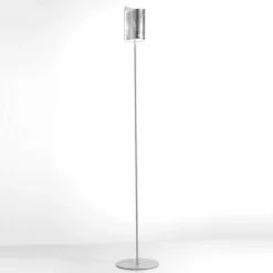 Selene Papiro lampada da terra di design in cristallo Ø15 H 180cm