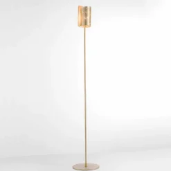 Selene Papiro lampada da terra di design in cristallo Ø15 H 180cm