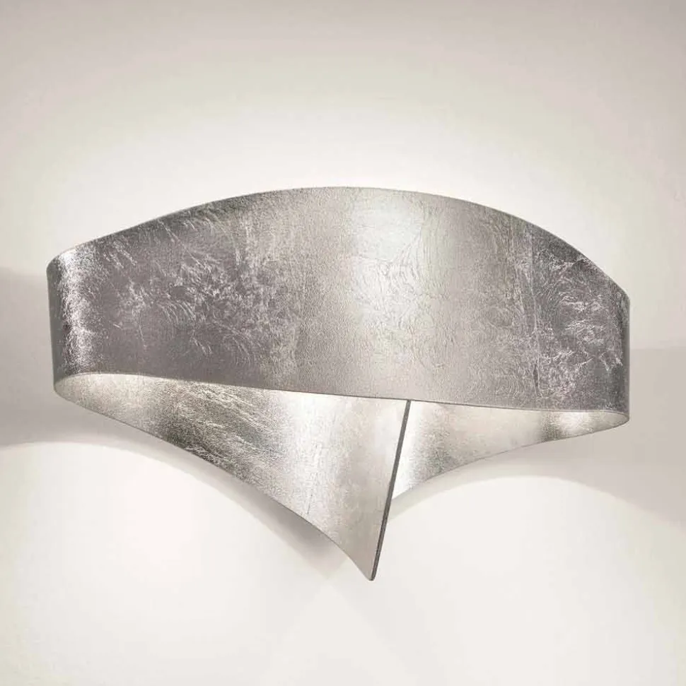 Selene Scudo lampada da muro moderna made in Italy 29x15xH16 cm