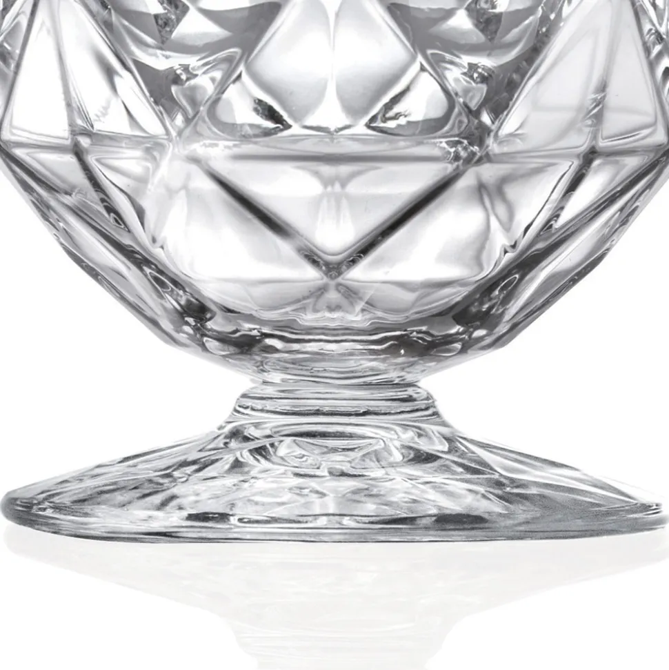 Servizio Bicchiere Calice Basso da Liquore in Eco Cristallo 12 Pz - Bromeo