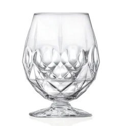 Servizio Bicchiere Calice Basso da Liquore in Eco Cristallo 12 Pz - Bromeo