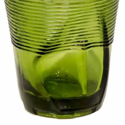 Servizio Bicchieri Acqua in Vetro Colorato 12 Pezzi Design Particolare - Sarabi