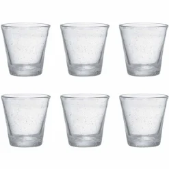 Servizio 12 Bicchieri Colorati in Vetro Soffiato dal Design Moderno - Pumba