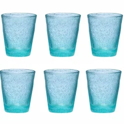 Servizio 12 Bicchieri Colorati in Vetro Soffiato dal Design Moderno - Pumba