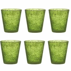 Servizio 12 Bicchieri Colorati in Vetro Soffiato dal Design Moderno - Pumba