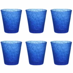 Servizio 12 Bicchieri Colorati in Vetro Soffiato dal Design Moderno - Pumba