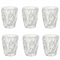 Servizio Bicchieri da Acqua in Vetro Colorato 12 Pezzi Design Moderno - Timon