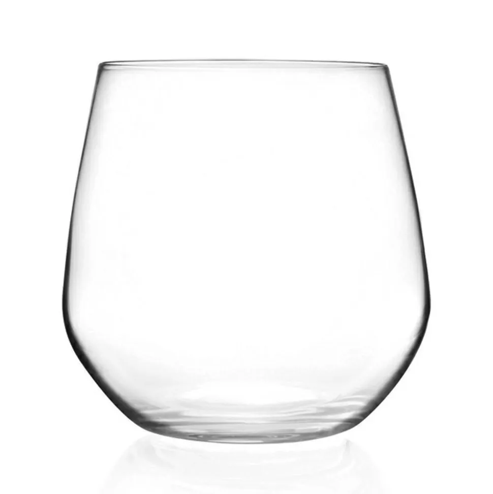 Servizio Bicchieri per Acqua in Eco Cristallo Design Minimale 12 Pz - Etera