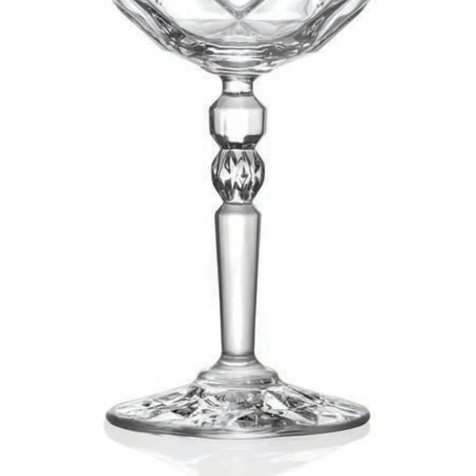 Servizio Calici da Cocktail in Cristallo Ecologico Italiano 12 Pz - Bromeo