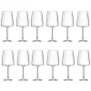 Servizio Calici in Cristallo Eco Italiano Minimale  12 Pezzi - Primordio