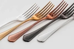 Servizio Completo di Posate in Acciaio Inox Design di Lusso 24 Pezzi - Boss