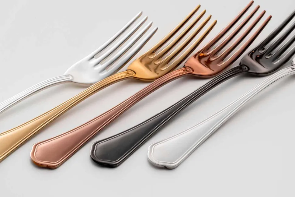 Servizio Completo di Posate in Acciaio Inox Design di Lusso 24 Pezzi - Boss