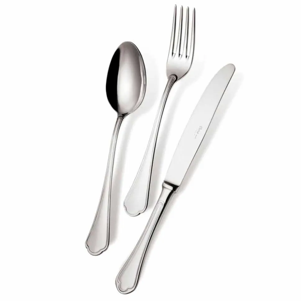 Servizio Completo di Posate in Acciaio Inox Design di Lusso 24 Pezzi - Boss