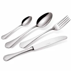 Servizio Completo di Posate in Acciaio Inox Design di Lusso 24 Pezzi - Boss