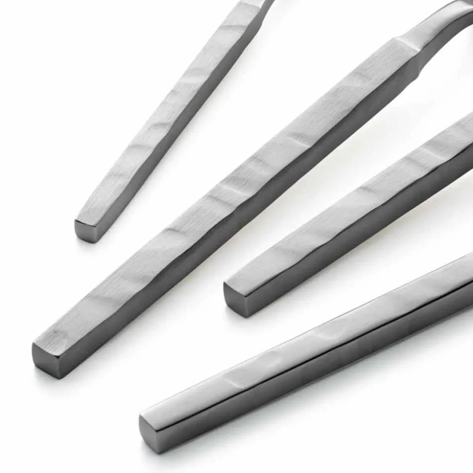 Servizio Completo Posate in Acciaio 24 Pezzi Design Made in Italy - Tricky