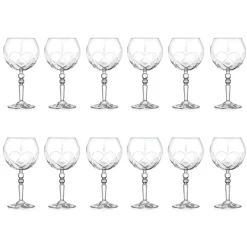 Servizio di Calici da Cocktail Gin Tonic in Eco Cristallo 12 Pz - Bromeo