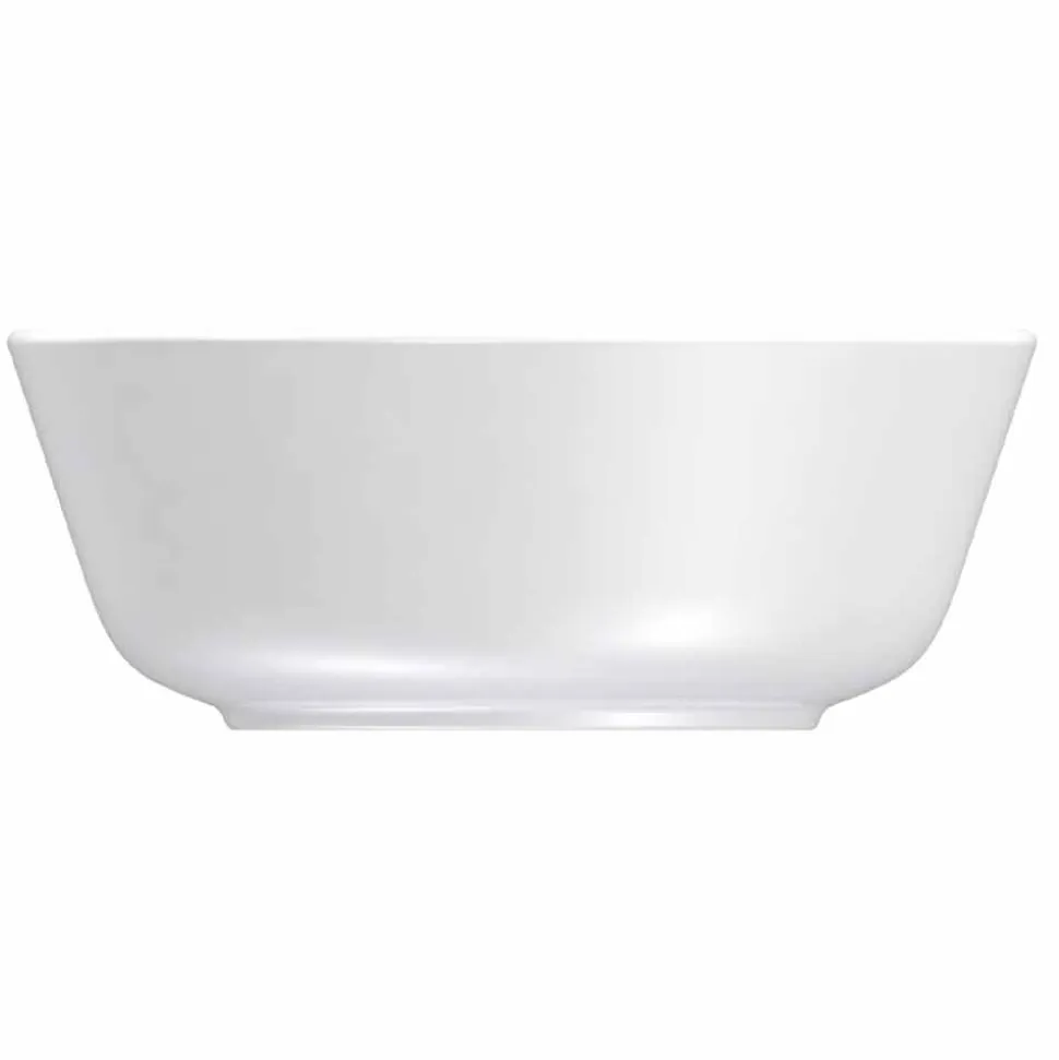 Servizio di Piatti Moderni Bianchi di Design in Porcellana 24 Pezzi - Artico