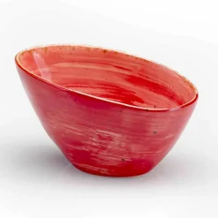 Servizio Piatti da Aperitivo 12 Pezzi in Gres Colorato di Design Moderno - Simba