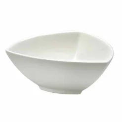 Servizio Piatti in Porcellana Bianca Design Moderno ed Elegante 23 Pezzi - Nalah
