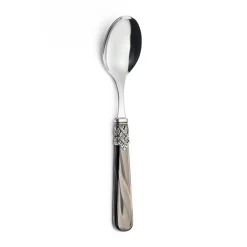 Servizio Posate Acciaio Inox e Plastica Avorio Perlato 24 Pezzi - Carlotta