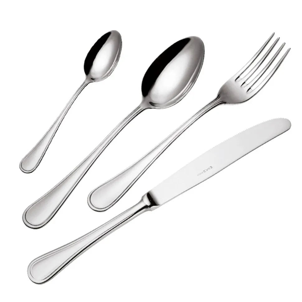 Servizio Posate Acciaio Inox Design Tradizionale Decorato 24 Pz - Frappetta