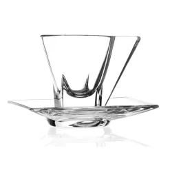 Servizio Tazze Cappuccino in Eco Cristallo Italiano 12 Pezzi - Amalgama