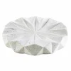 Set accessori moderni da bagno da appoggio in resina bianca Levice