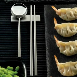 Set Composto da Cucchiaio Frutta, Bacchette e Poggia Posate - Osaka