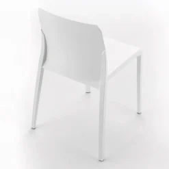 Set di 4 Sedie da Esterno e Interno in Polipropilene di Diversi Colori - Built