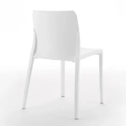 Set di 4 Sedie da Esterno e Interno in Polipropilene di Diversi Colori - Built