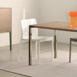Set di 4 Sedie da Esterno e Interno in Polipropilene di Diversi Colori - Built