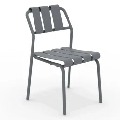 Set di 2 Sedie da Giardino Realizzate Interamente in Alluminio - Risplendente