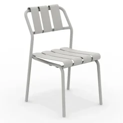 Set di 2 Sedie da Giardino Realizzate Interamente in Alluminio - Risplendente