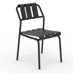 Set di 2 Sedie da Giardino Realizzate Interamente in Alluminio - Risplendente