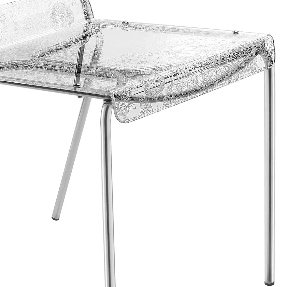 Set di 2 Sedie Impilabili in Plexiglass Made in Italy - Nala
