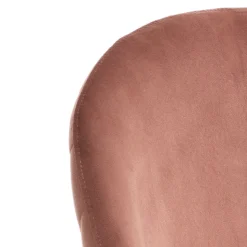 Set di 4 Sedie in Tessuto di Microfibra Effetto Velluto - Terbio