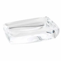 Set dispenser+bicchiere+portasapone da bagno di design Torraca