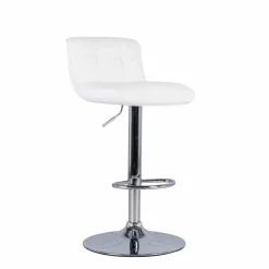 Set 2 sgabelli imbottiti di design, regolabili in altezza Ida