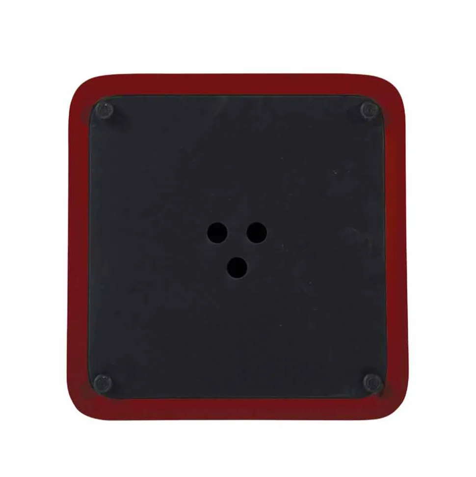Sgabello a cubo morbido in poliuretano Slide Soft Cube made Italy