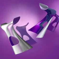 Sgabello Alto Design Moderno, in Polietilene - Koncord Next