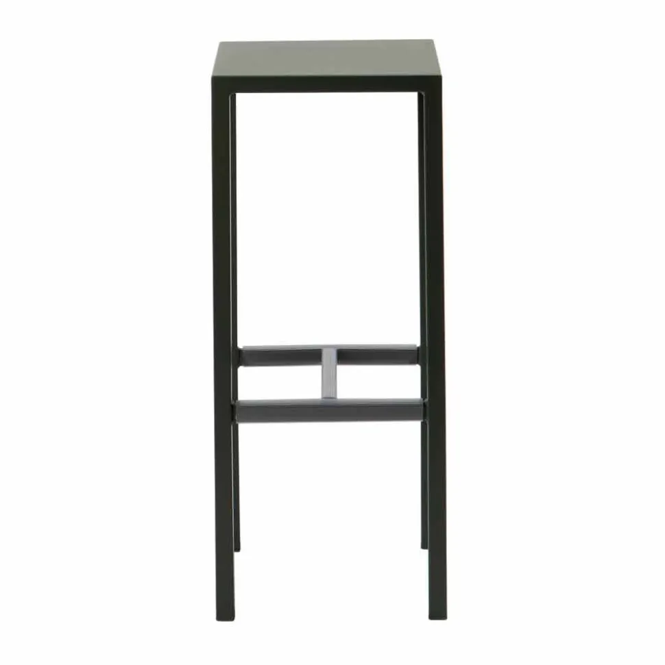 Sgabello Bar da Esterno in Metallo Verniciato a Polvere Made in Italy - Meone