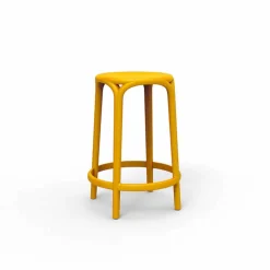 Sgabello da esterno Brooklyn Vondom H 66 cm, in polipropilene, 4 pezzi