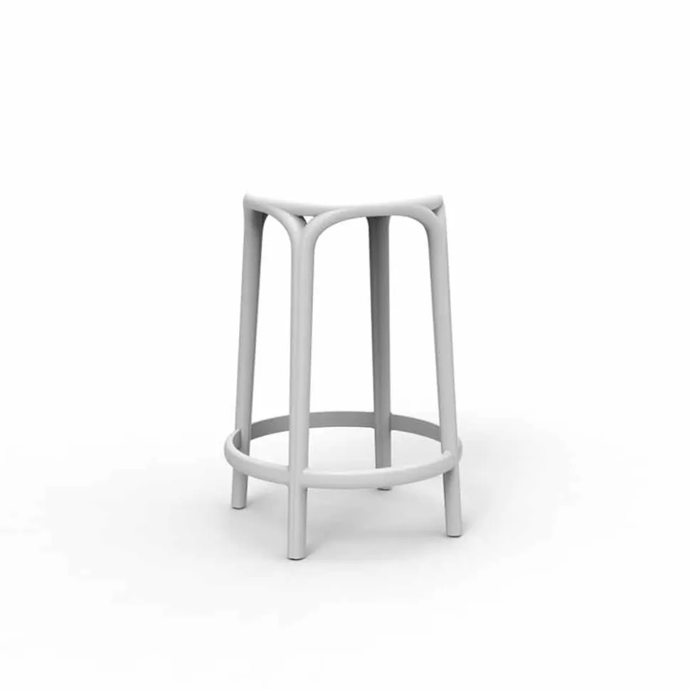 Sgabello da esterno Brooklyn Vondom H 66 cm, in polipropilene, 4 pezzi