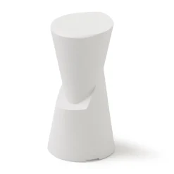 Sgabello da Esterno in Polietilene 7 Colorazioni Made in Italy - Cream